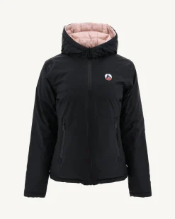 Donzen Jassen & Jacks-JOTT Doudoune Reversible Noir/Rose Pale Vienne 964 Noir/Rose Pale