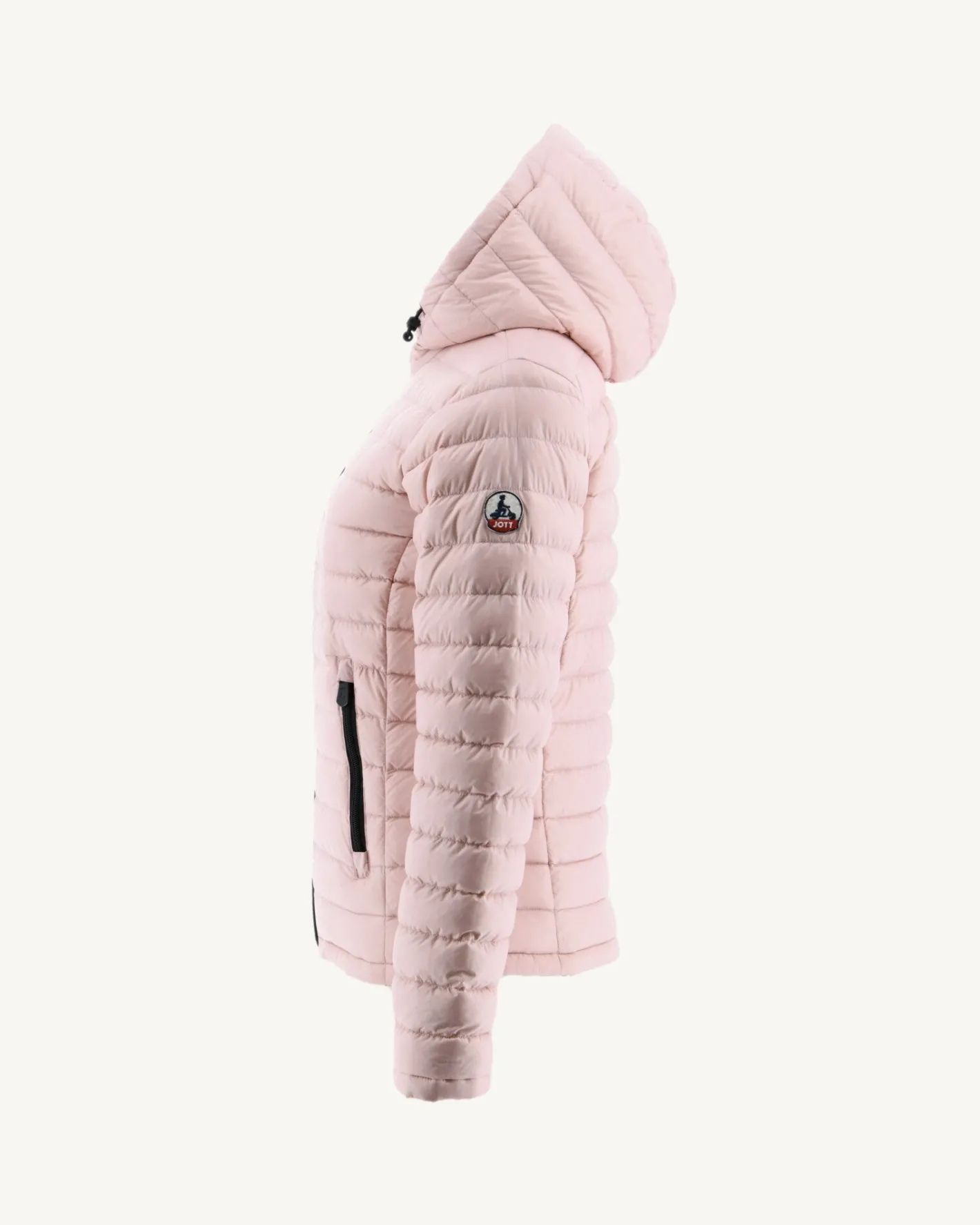 Donzen Jassen & Jacks-JOTT Doudoune Reversible Noir/Rose Pale Vienne 964 Noir/Rose Pale