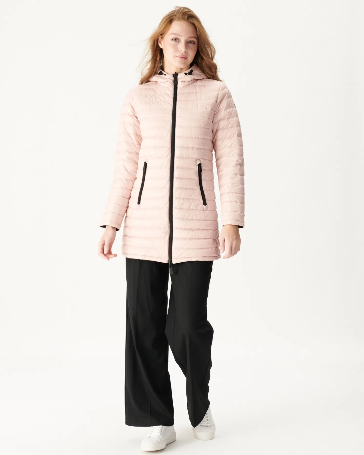 Donzen Jassen & Jacks-JOTT Doudoune Reversible Noir/Rose Pale Moscou 964 Noir/Rose Pale