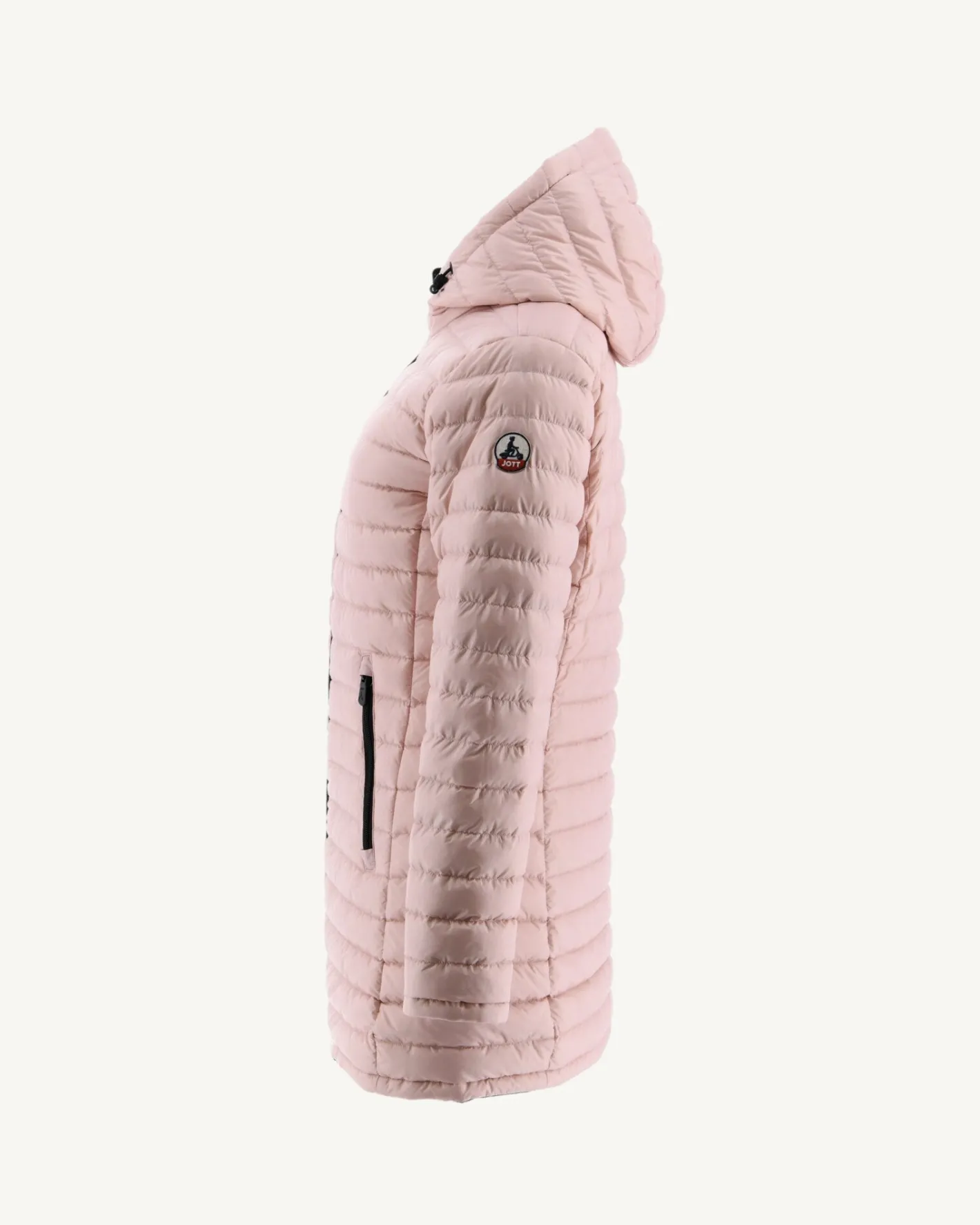 Donzen Jassen & Jacks-JOTT Doudoune Reversible Noir/Rose Pale Moscou 964 Noir/Rose Pale