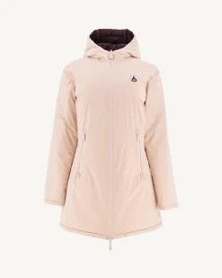 Donzen Jassen & Jacks-JOTT Doudoune Reversible Rose Pale/Aubergine Moscou 454 Rose Pale/Aubergine