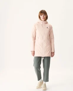 Donzen Jassen & Jacks-JOTT Doudoune Reversible Rose Pale/Aubergine Moscou 454 Rose Pale/Aubergine