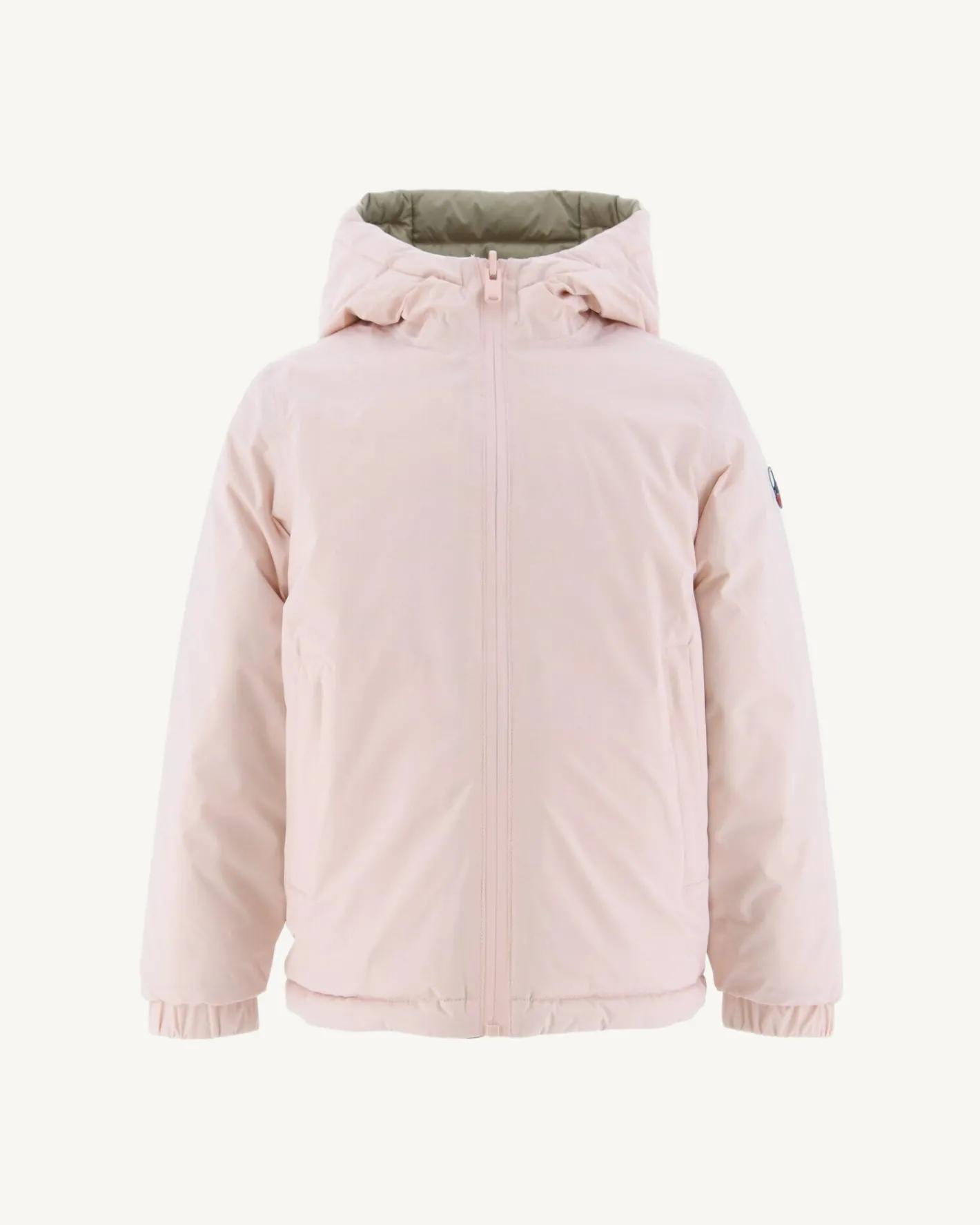 Donzen Jassen-JOTT Doudoune Reversible Rose Clair/Beige Enfant Zurich 4630 Soft Pink/Beige