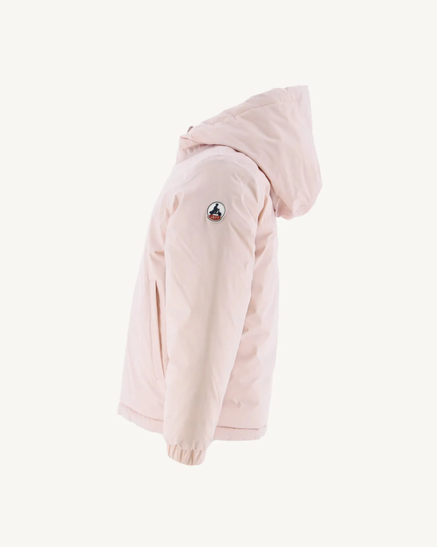 Donzen Jassen-JOTT Doudoune Reversible Rose Clair/Beige Enfant Zurich 4630 Soft Pink/Beige
