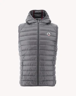Donzen Jassen & Jacks-JOTT Doudoune Sans Manches A Capuche Anthracite Pat 504 Anthracite