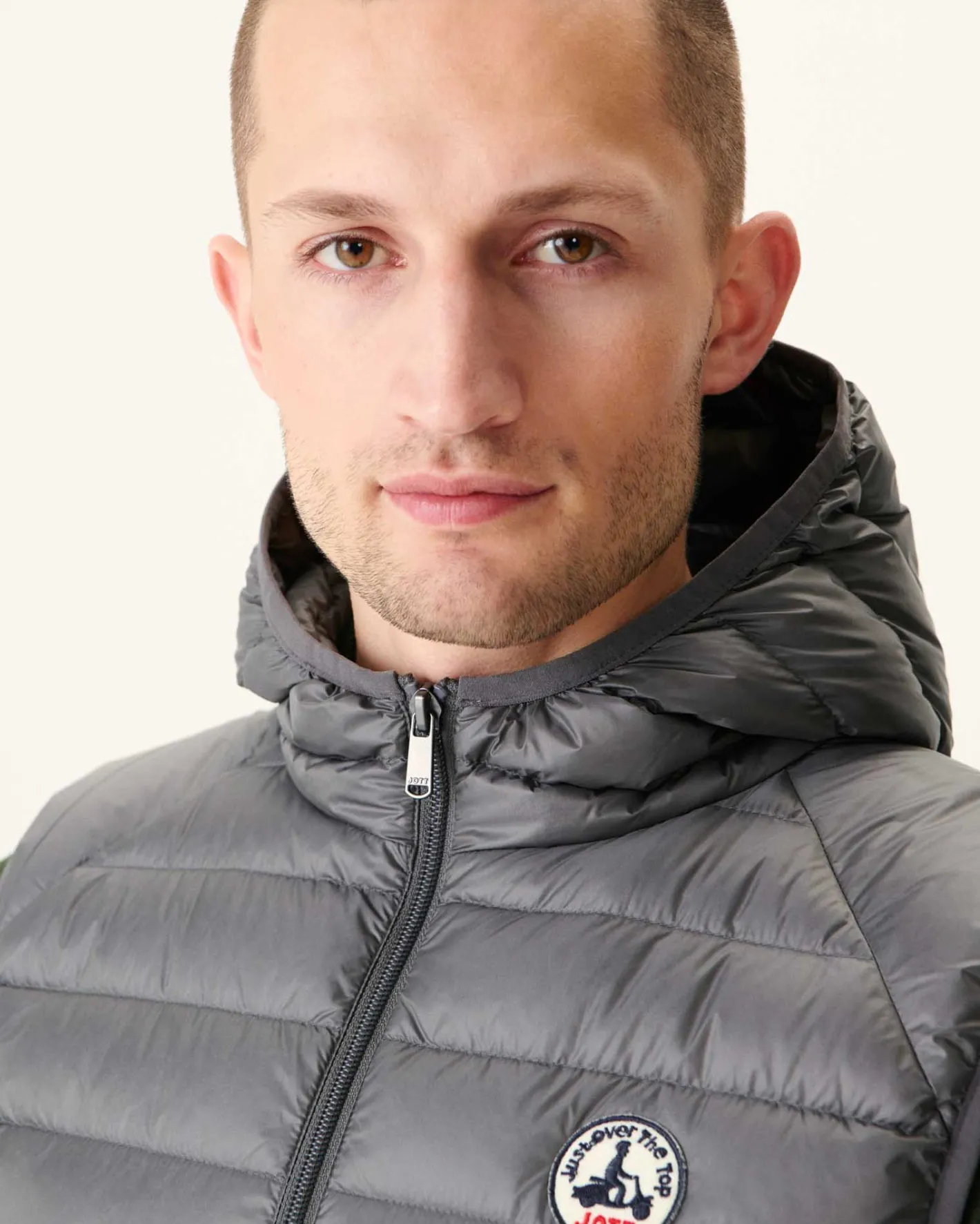 Donzen Jassen & Jacks-JOTT Doudoune Sans Manches A Capuche Anthracite Pat 504 Anthracite