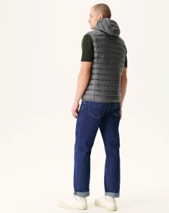 Donzen Jassen & Jacks-JOTT Doudoune Sans Manches A Capuche Anthracite Pat 504 Anthracite