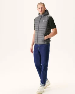 Donzen Jassen & Jacks-JOTT Doudoune Sans Manches A Capuche Anthracite Pat 504 Anthracite