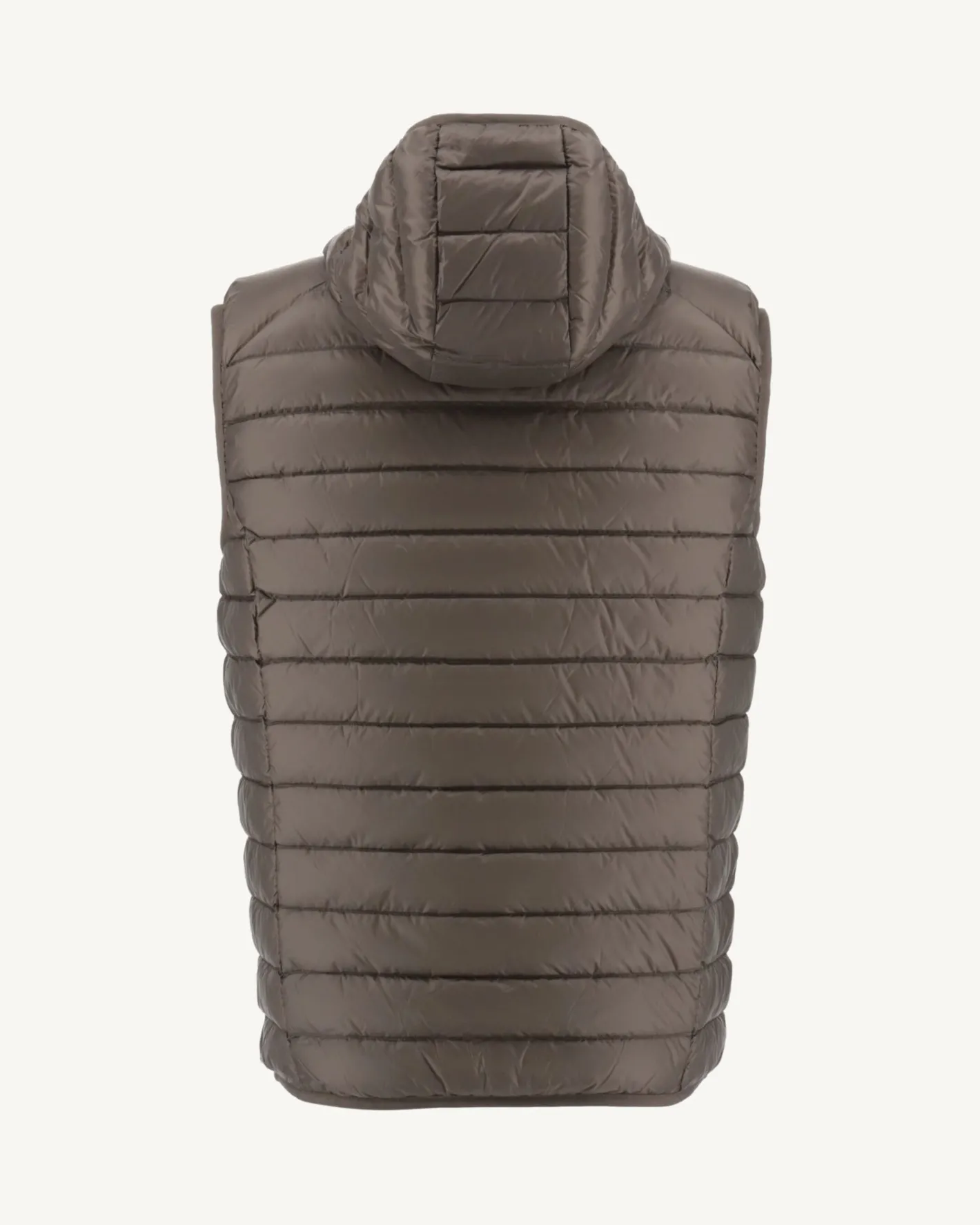 Donzen Jassen & Jacks-JOTT Doudoune Sans Manches A Capuche Taupe Pat 808 Taupe