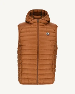 Donzen Jassen & Jacks-JOTT Doudoune Sans Manches A Capuche Caramel Pat 811 Caramel