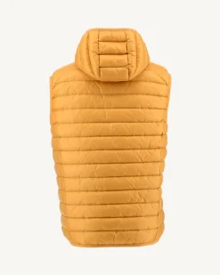 Donzen Jassen & Jacks-JOTT Doudoune Sans Manches A Capuche Moutarde Pat 621 Moutarde