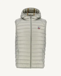 Donzen Jassen & Jacks-JOTT Doudoune Sans Manches A Capuche Sauge Pat 826 Sauge
