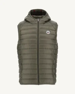 Donzen Jassen & Jacks-JOTT Doudoune Sans Manches A Capuche Army Pat 255 Army