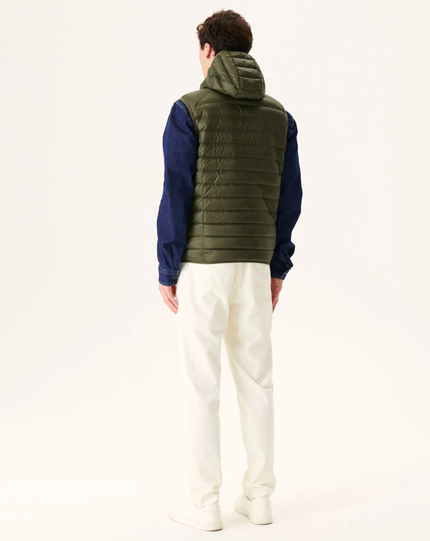 Donzen Jassen & Jacks-JOTT Doudoune Sans Manches A Capuche Army Pat 255 Army