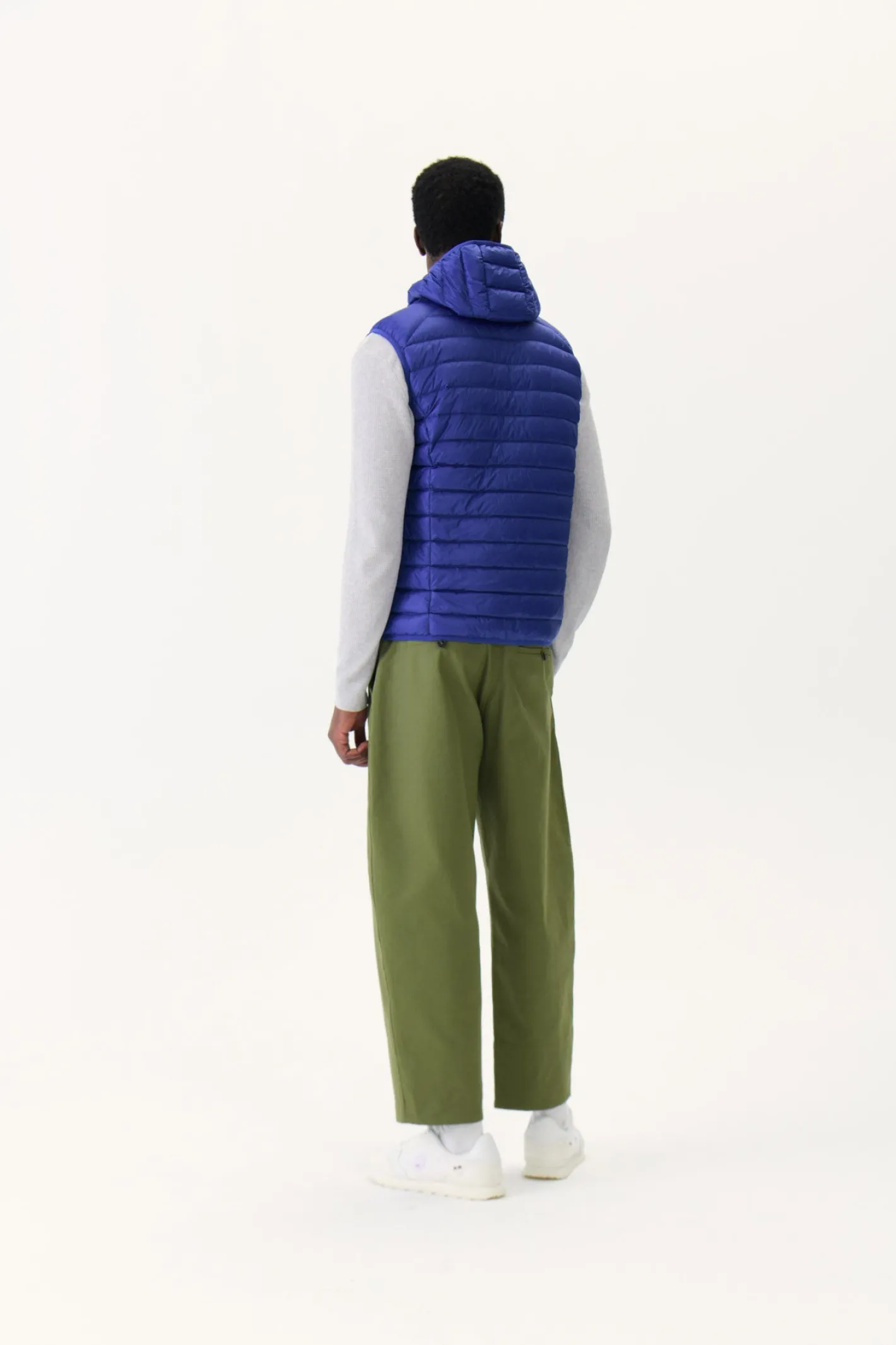 Donzen Jassen & Jacks-JOTT Doudoune Sans Manches A Capuche Dark Denim Pat 195 Dark Denim