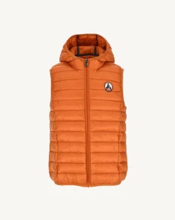 Donzen Jassen-JOTT Doudoune Sans Manches Enfant Orange Djam 727 Orange