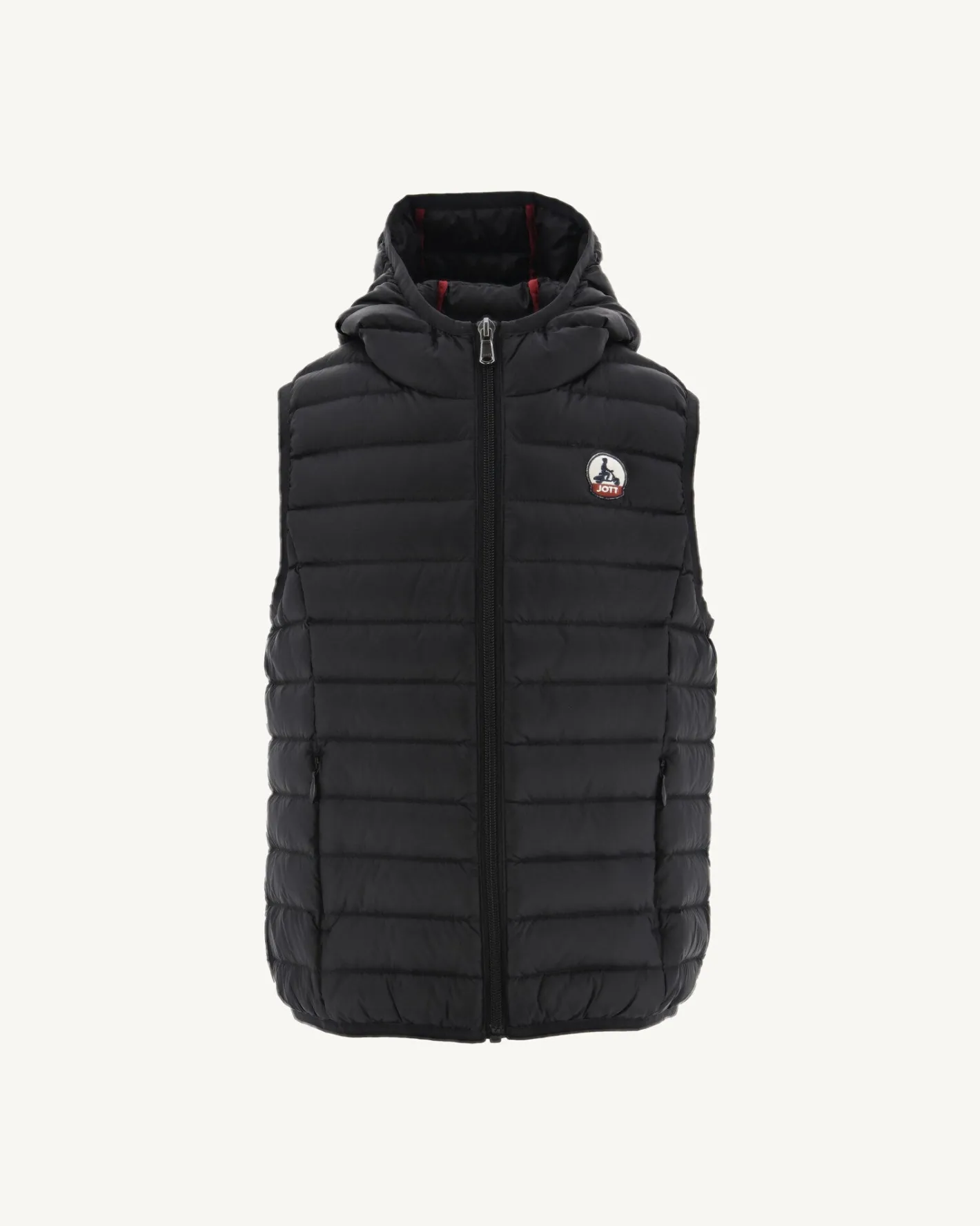Donzen Jassen-JOTT Doudoune Sans Manches Enfant Noir Djam 999 Black