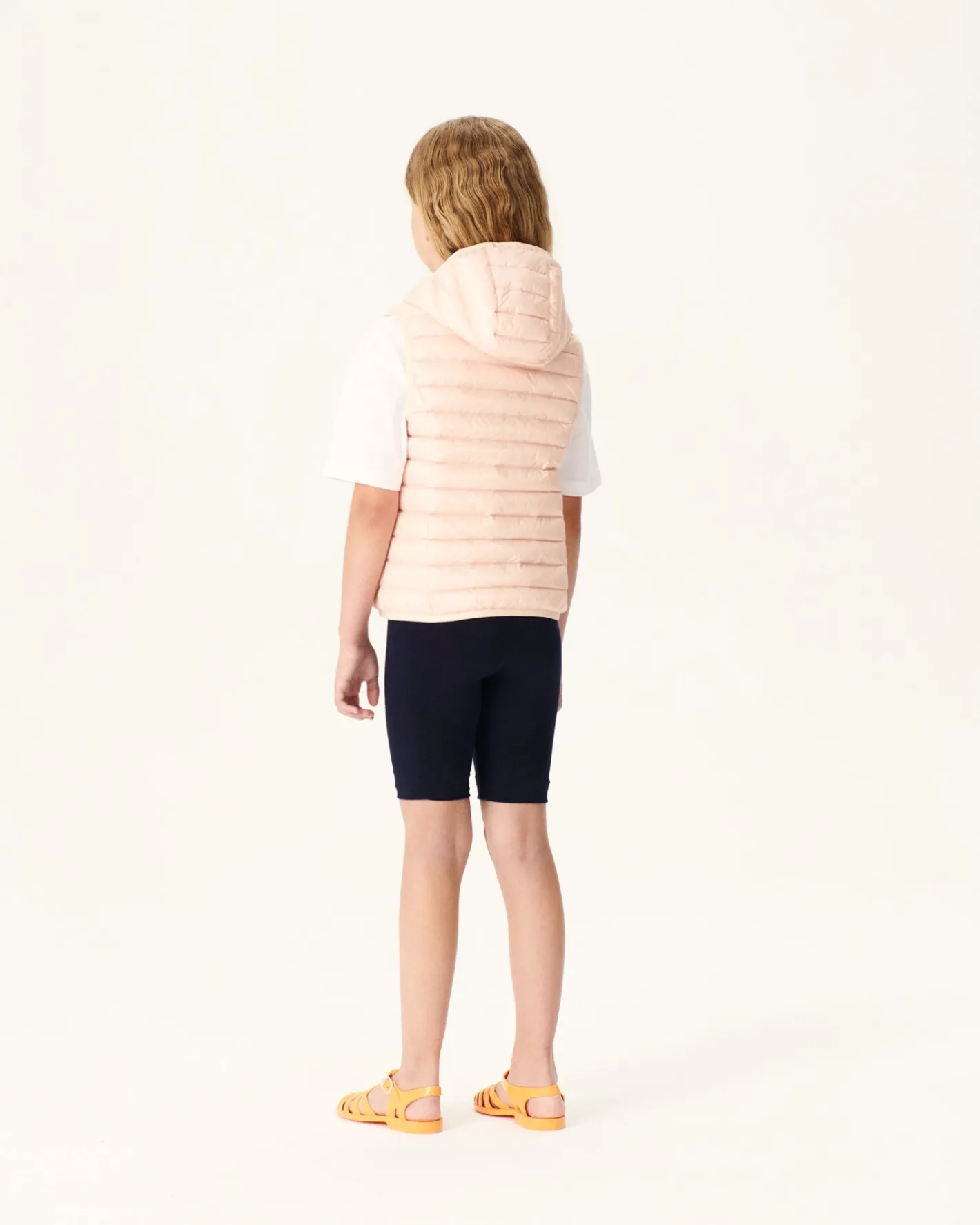 Donzen Jassen-JOTT Doudoune Sans Manches Enfant Rose Clair Djam 463 Soft Pink