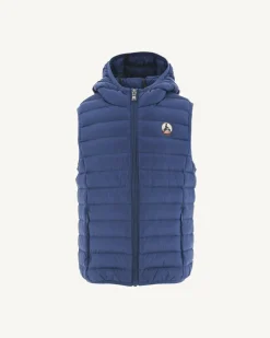 Donzen Jassen-JOTT Doudoune Sans Manches Enfant Dark Denim Djam 195 Dark Denim