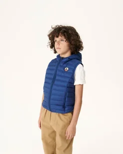 Donzen Jassen-JOTT Doudoune Sans Manches Enfant Dark Denim Djam 195 Dark Denim