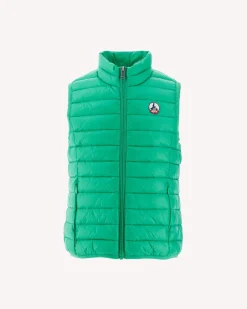 Donzen Jassen-JOTT Doudoune Sans Manches Enfant Vert Zoe 243 Poppy Green
