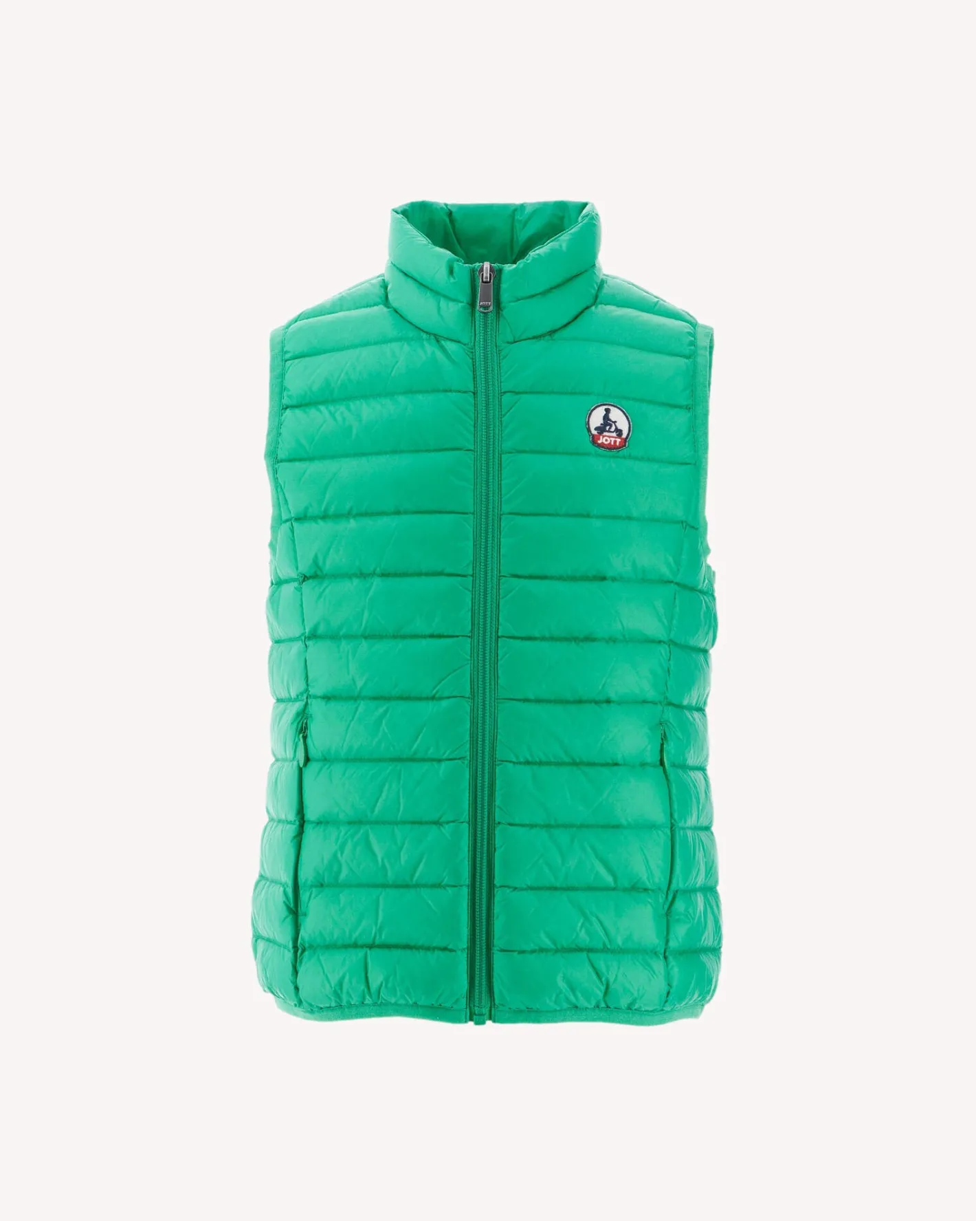 Donzen Jassen-JOTT Doudoune Sans Manches Enfant Vert Zoe 243 Poppy Green