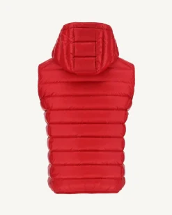 Donzen Jassen & Jacks-JOTT Doudoune Sans Manches Grand Froid Rouge Silver 300 Red