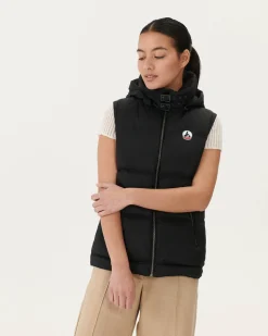 Donzen Jassen & Jacks-JOTT Doudoune Sans Manches Grand Froid Noir Sevilla 999 Black