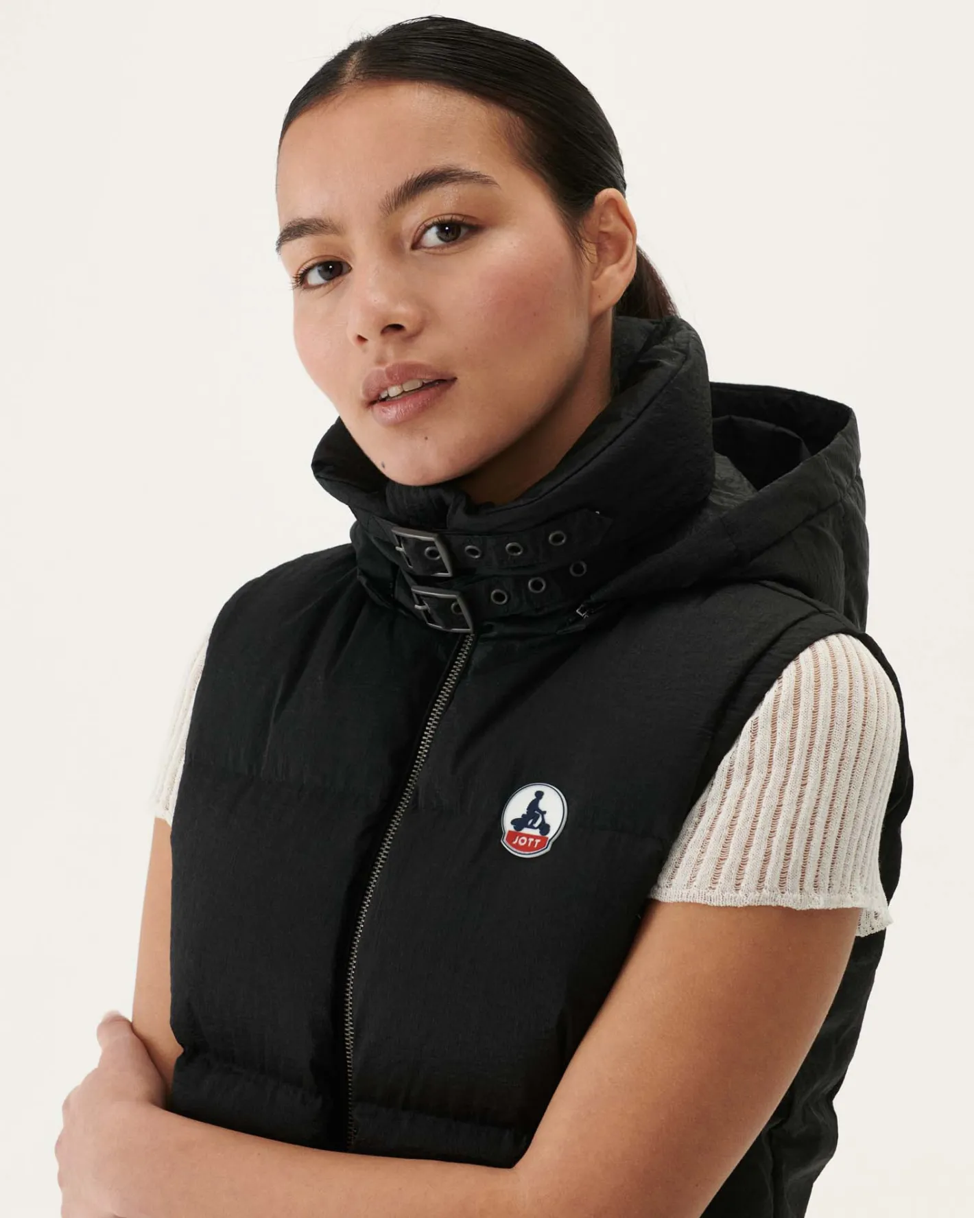 Donzen Jassen & Jacks-JOTT Doudoune Sans Manches Grand Froid Noir Sevilla 999 Black