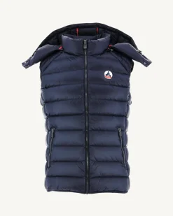 Donzen Jassen & Jacks-JOTT Doudoune Sans Manches Grand Froid Marine Silver 104 Marine