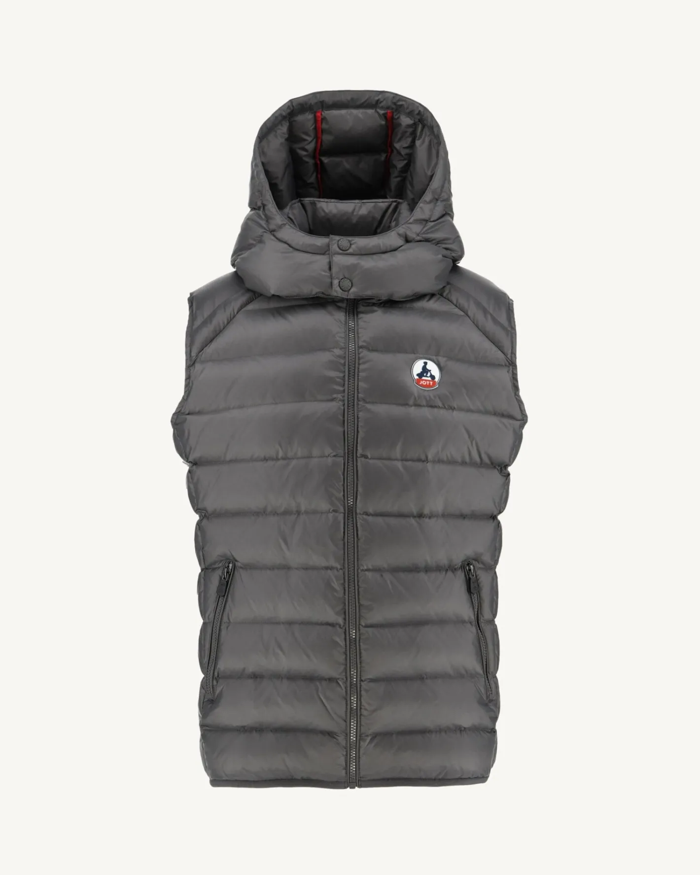 Donzen Jassen & Jacks-JOTT Doudoune Sans Manches Grand Froid Anthracite Silver 504 Anthracite