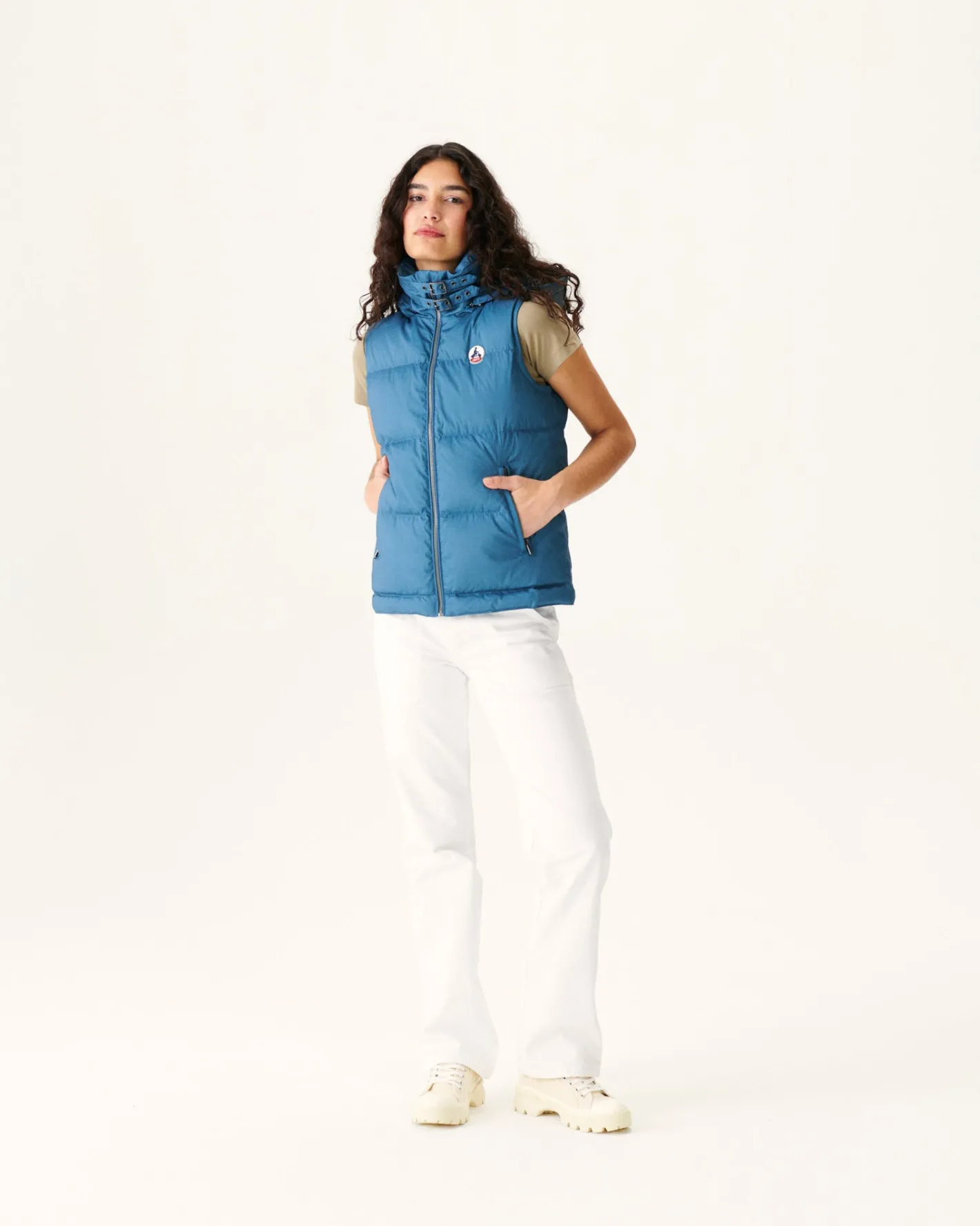Donzen Jassen & Jacks-JOTT Doudoune Sans Manches Grand Froid Bleu Jeans Sevilla 140 Blue Jeans