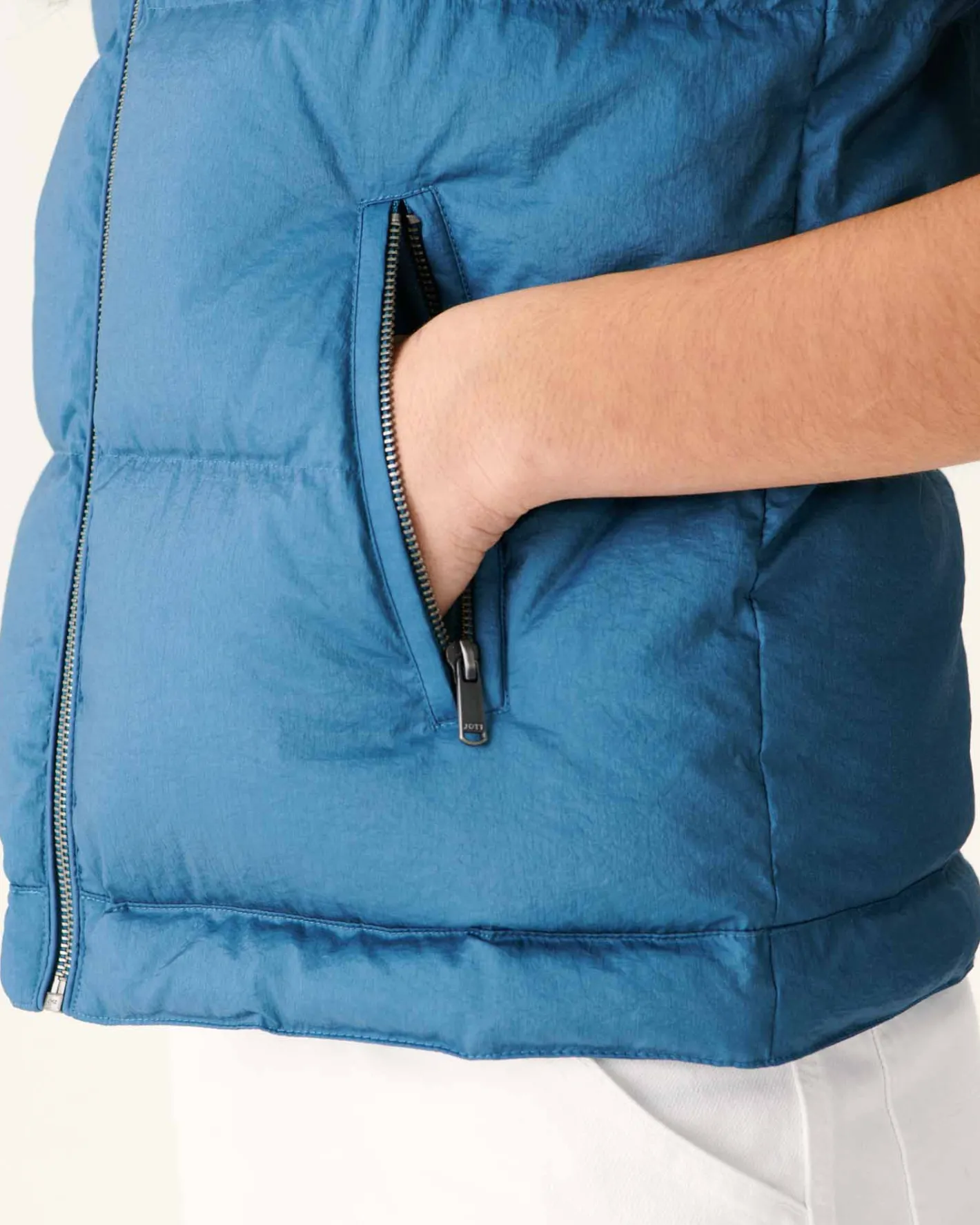 Donzen Jassen & Jacks-JOTT Doudoune Sans Manches Grand Froid Bleu Jeans Sevilla 140 Blue Jeans