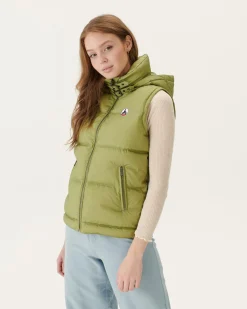 Donzen Jassen & Jacks-JOTT Doudoune Sans Manches Grand Froid Kaki Clair Sevilla 247 Bush