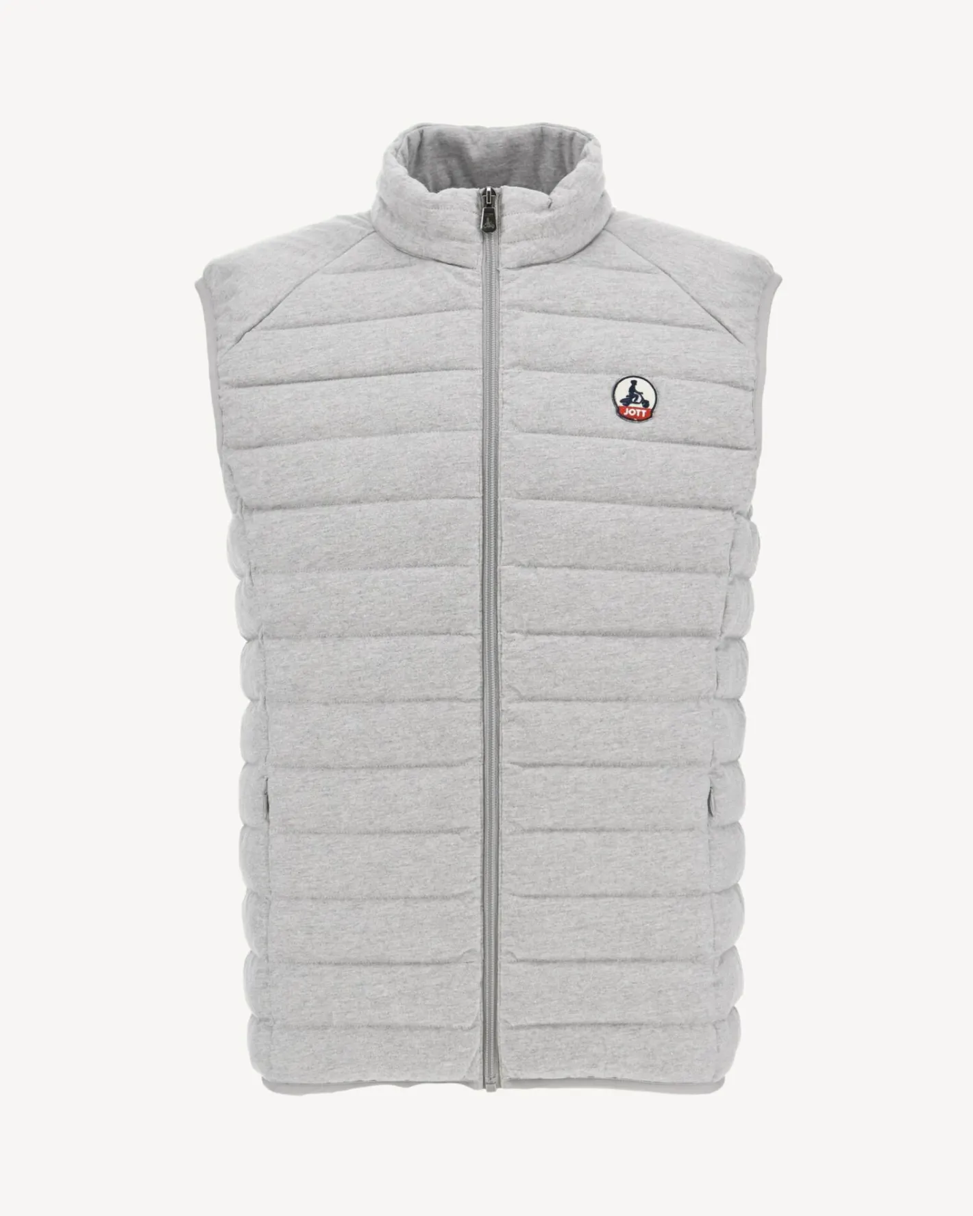 Donzen Jassen & Jacks-JOTT Doudoune Sans Manches Jersey Gris Chine Tom 514 Gris Chine