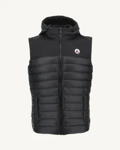 Donzen Jassen & Jacks-JOTT Doudoune Sans Manches Noir Stan 999 Black