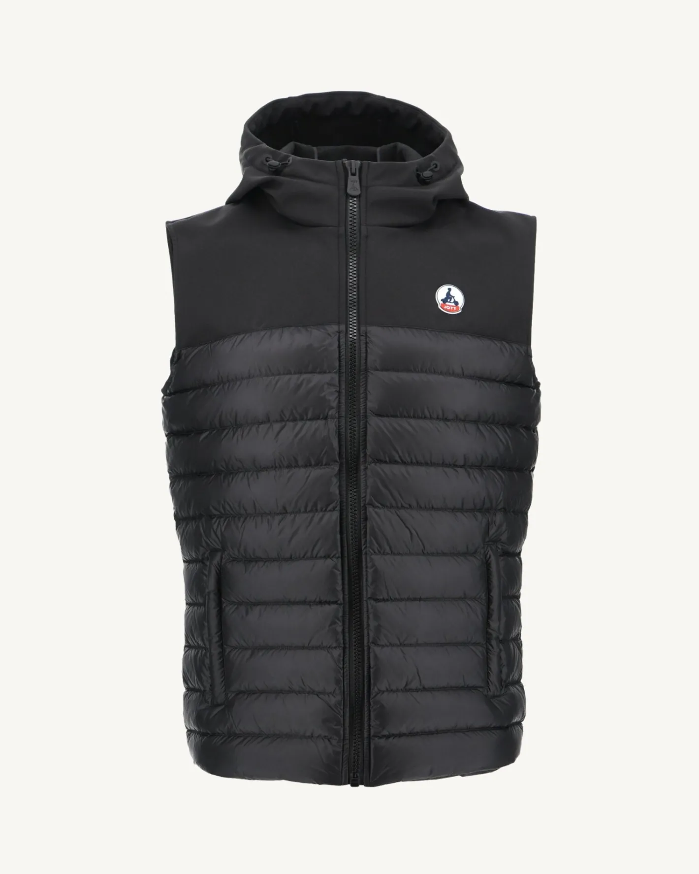 Donzen Jassen & Jacks-JOTT Doudoune Sans Manches Noir Stan 999 Black