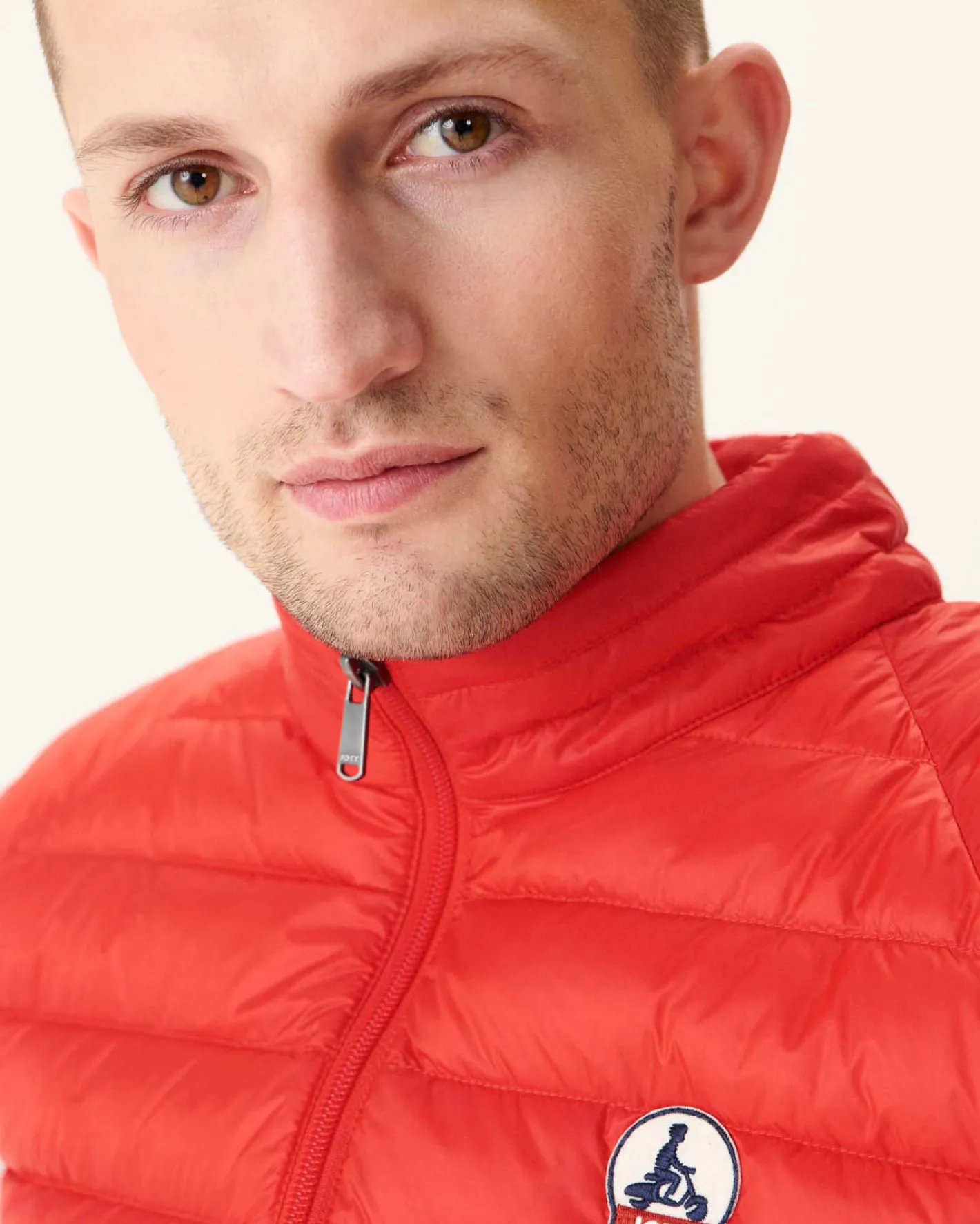 Donzen Jassen & Jacks-JOTT Doudoune Sans Manches Rouge Vif Tom 318 Fire Red