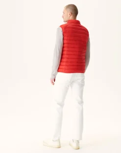 Donzen Jassen & Jacks-JOTT Doudoune Sans Manches Rouge Vif Tom 318 Fire Red