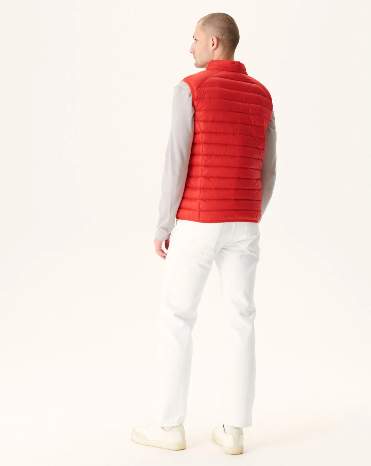 Donzen Jassen & Jacks-JOTT Doudoune Sans Manches Rouge Vif Tom 318 Fire Red