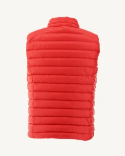 Donzen Jassen & Jacks-JOTT Doudoune Sans Manches Rouge Vif Tom 318 Fire Red