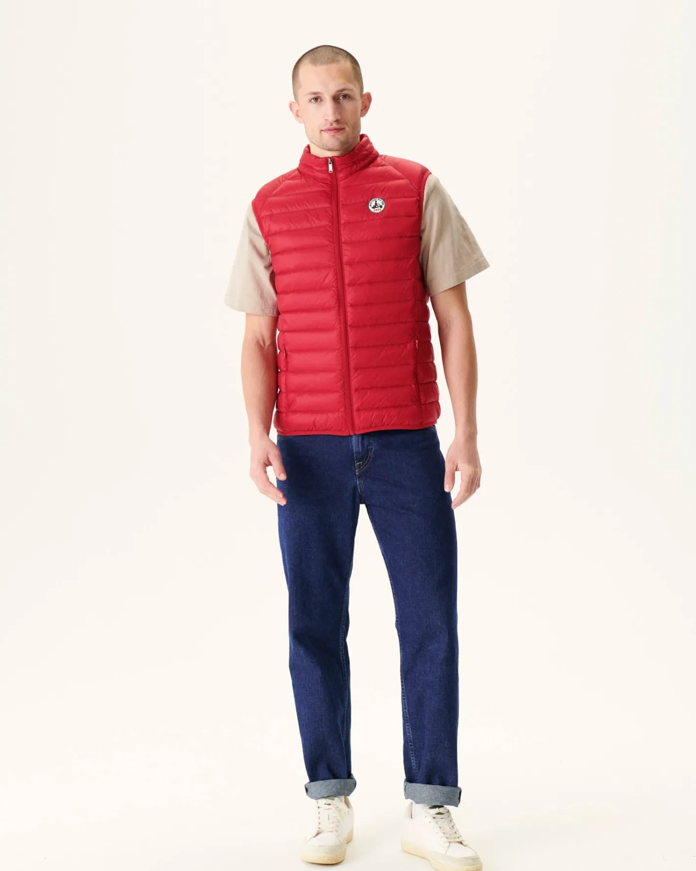 Donzen Jassen & Jacks-JOTT Doudoune Sans Manches Rouge Tom 300 Red