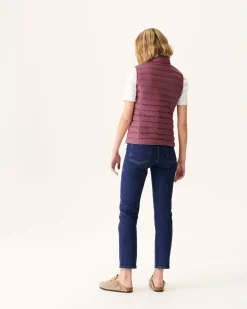 Donzen Jassen & Jacks-JOTT Doudoune Sans Manches Stretch Bordeaux Grenada 330 Burgundy