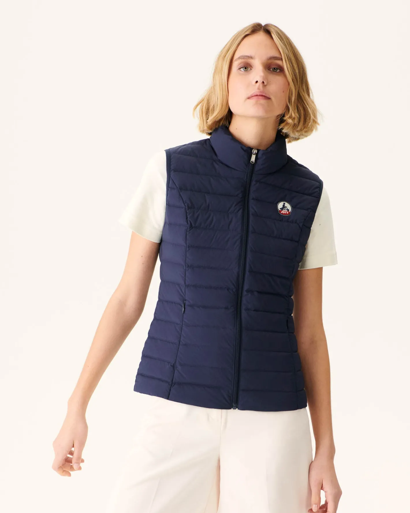 Donzen Jassen & Jacks-JOTT Doudoune Sans Manches Stretch Marine Grenada 104 Navy