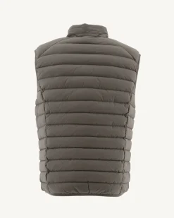 Donzen Jassen & Jacks-JOTT Doudoune Sans Manches Stretch Taupe Arafo 808 Taupe