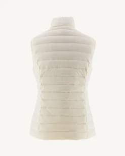 Donzen Jassen & Jacks-JOTT Doudoune Sans Manches Stretch Ecru Grenada 895 Off-White