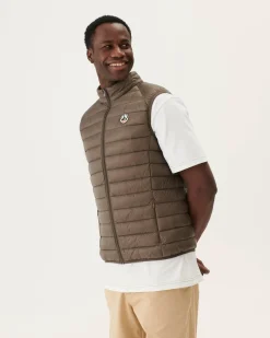 Donzen Jassen & Jacks-JOTT Doudoune Sans Manches Taupe Tom 808 Taupe