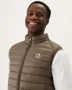Donzen Jassen & Jacks-JOTT Doudoune Sans Manches Taupe Tom 808 Taupe