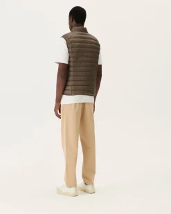 Donzen Jassen & Jacks-JOTT Doudoune Sans Manches Taupe Tom 808 Taupe