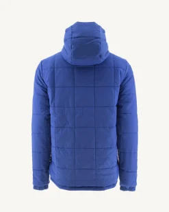 Donzen Jassen & Jacks-JOTT Doudoune Ultralight Reversible A Capuche Rouge Vif/Dark Denim Vigo 3180 Fire Red/Dark Denim
